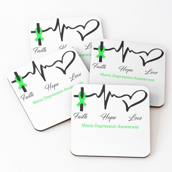 Item preview, Faith Hope Love Manic Depression Awareness designed and sold by frechettee.