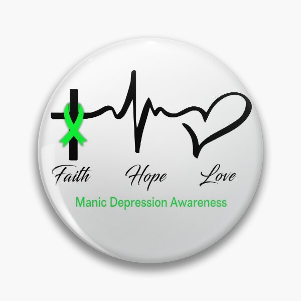 Item preview, Faith Hope Love Manic Depression Awareness designed and sold by frechettee.