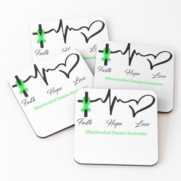 Item preview, Faith Hope Love Mitochondrial Disease Awareness designed and sold by frechettee.