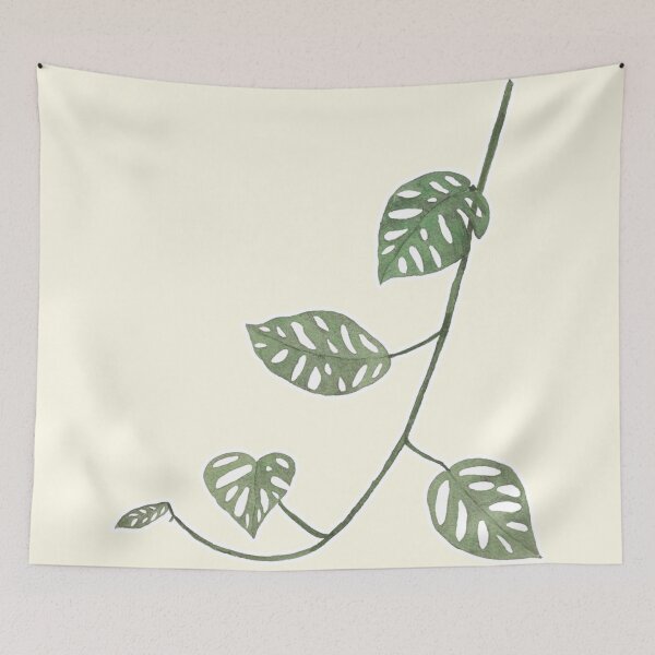 Item preview, Swiss Cheese Monkey Mask Plant designed and sold by azariajayde.