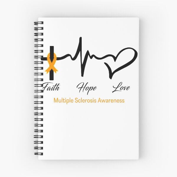 Item preview, Faith Hope Love Multiple Sclerosis Awareness designed and sold by frechettee.