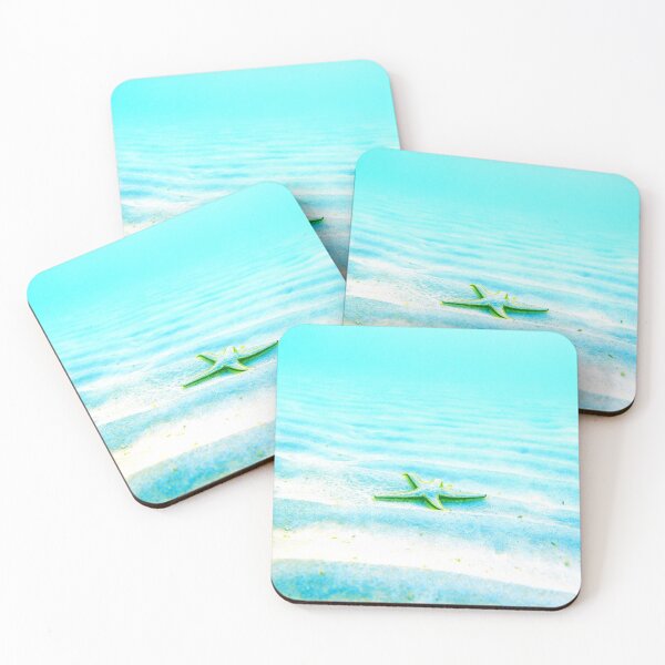 Item preview, Starfish | Aqua Water with Sand | Ocean Bliss | Underwater Ripples designed and sold by JillyJ05.