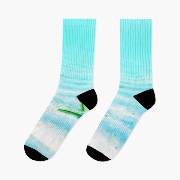 Item preview, Starfish | Aqua Water with Sand | Ocean Bliss | Underwater Ripples designed and sold by JillyJ05.