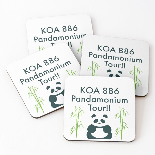 Item preview, Pandamonium Tour KOA 886  designed and sold by Kelly Onkoa.