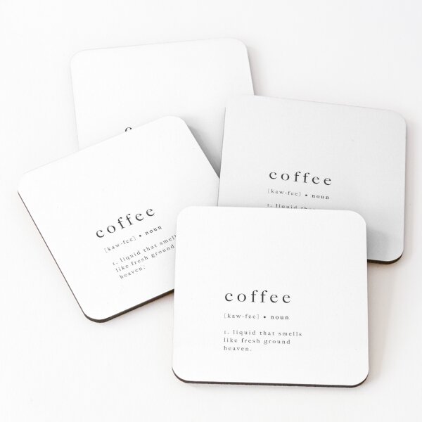 Item preview, coffee definition designed and sold by azariajayde.