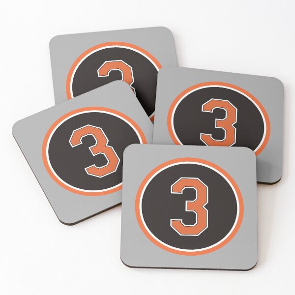 Artikelvorschau, Harold Baines #3 Jersey Number entworfen und verkauft von StickBall.