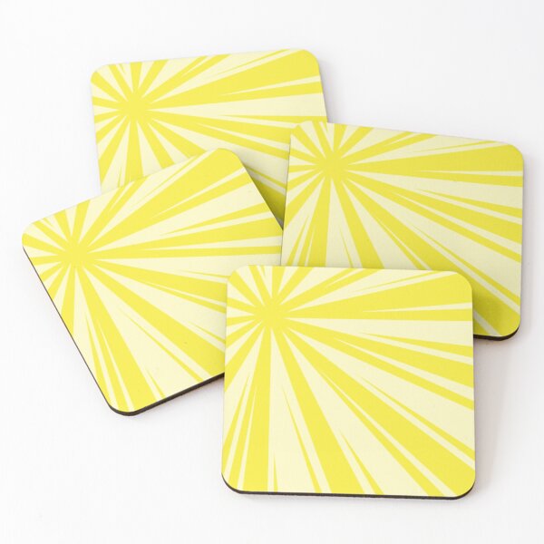 Item preview, 	bright yellow expressionist art designed and sold by JocelynCrafts.