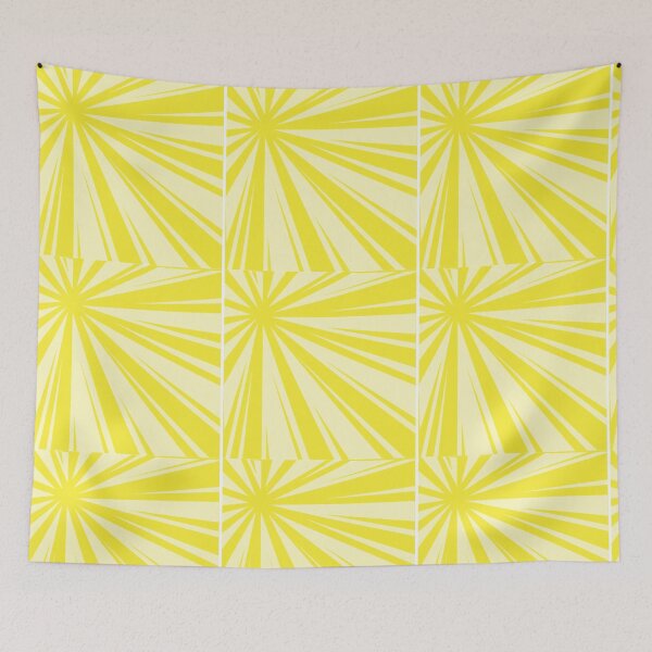 Item preview, 	bright yellow expressionist art designed and sold by JocelynCrafts.