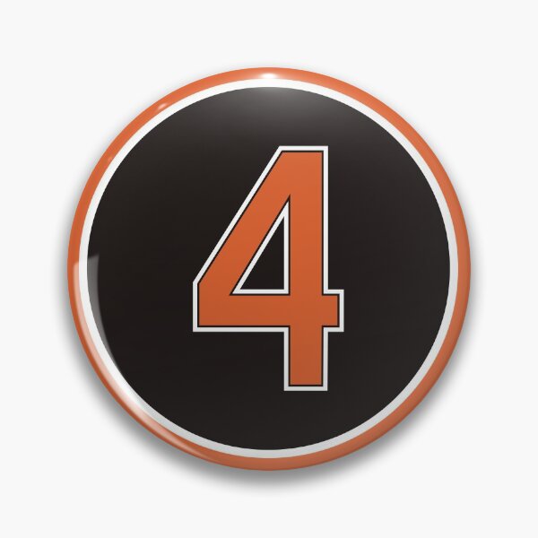 Item preview, Earl Weaver #4 Jersey Number designed and sold by StickBall.