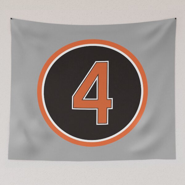 Item preview, Earl Weaver #4 Jersey Number designed and sold by StickBall.