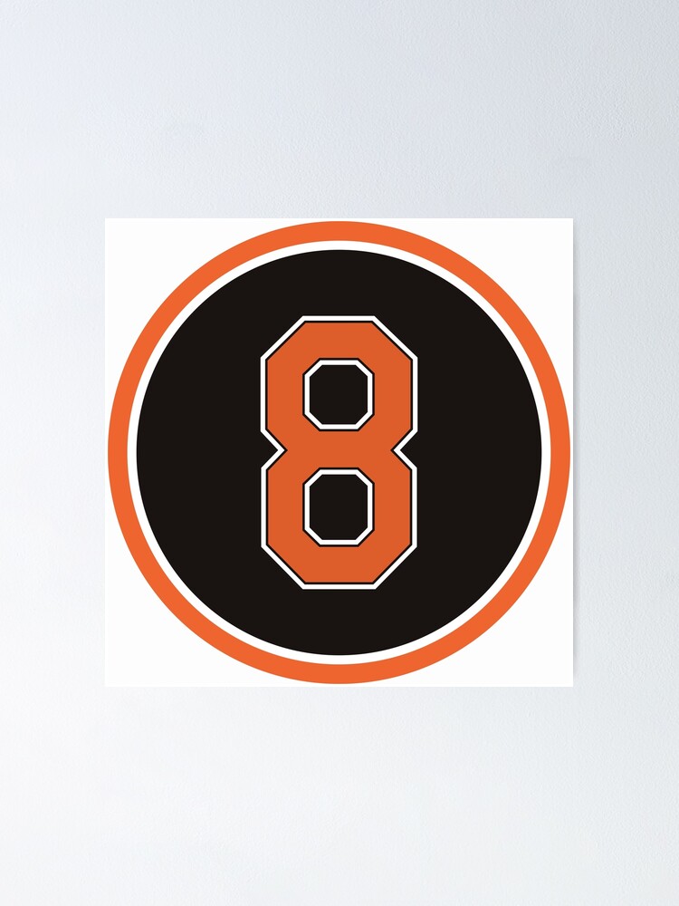 Cal Ripken #8 Jersey Number
