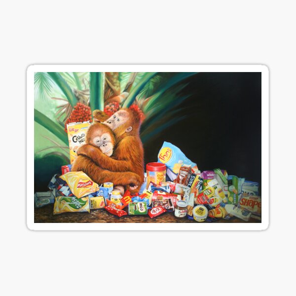 Palm Oil and Pollution Sticker