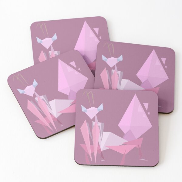 Item preview, Orchid Mantis Polygon art Graphic designed and sold by Torp-D.