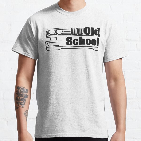 E30 Old School - Noir T-shirt classique