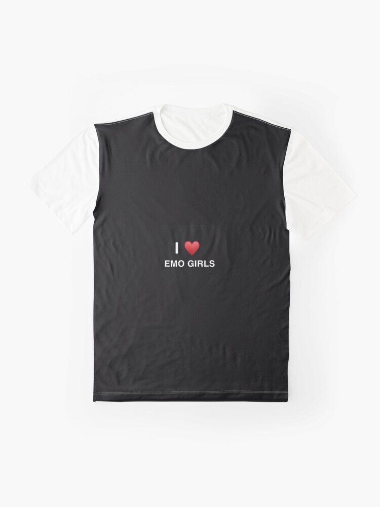 I heart emo girls♥️ Graphic T-Shirt for Sale by Kirsteneileen