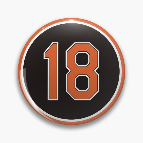 Item preview, Jeff Conine #18 Jersey Number designed and sold by StickBall.