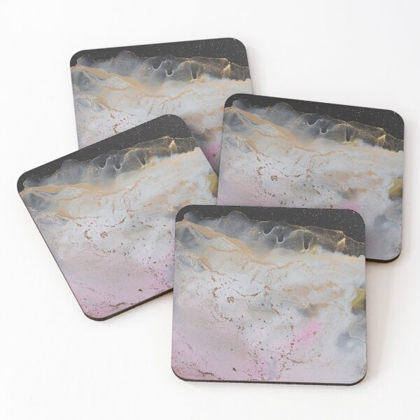Item preview, pink and brass designed and sold by melaniab-art.