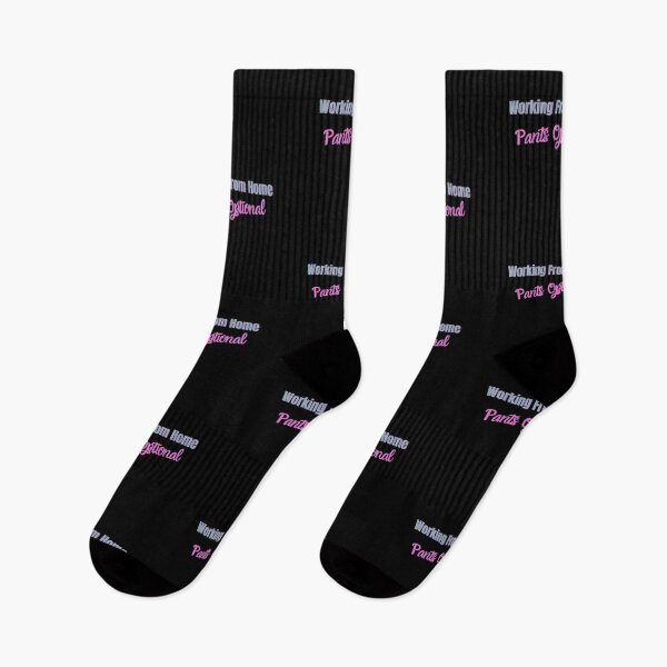 Item preview, Working From Home | Pants Optional (Pink) | The New Norm designed and sold by FrequencyV.