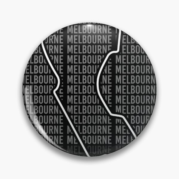 Aperçu de l'œuvre Melbourne - Circuit F1 - Noir et Blanc créée et vendue par GreazyL.