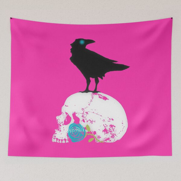 Item preview, The Raven and the Blue Rose designed and sold by RawSunArt.