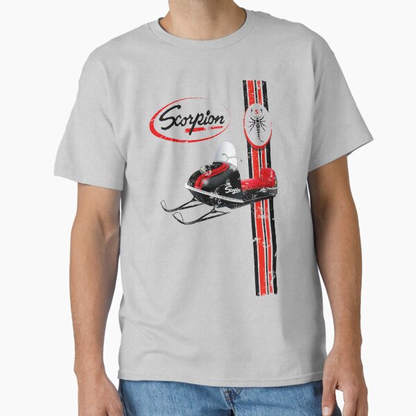 Vintage Scorpion Snowmobile Sporty T-Shirt