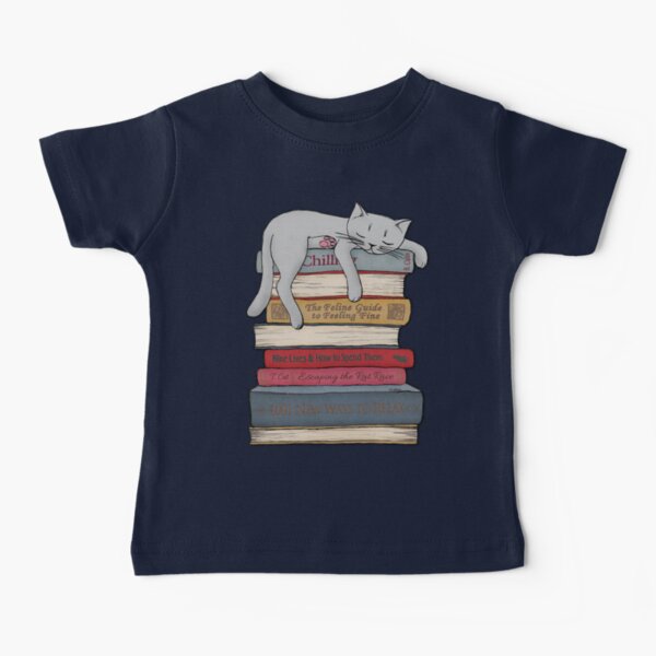 How to Chill Like a Cat Baby T-Shirt