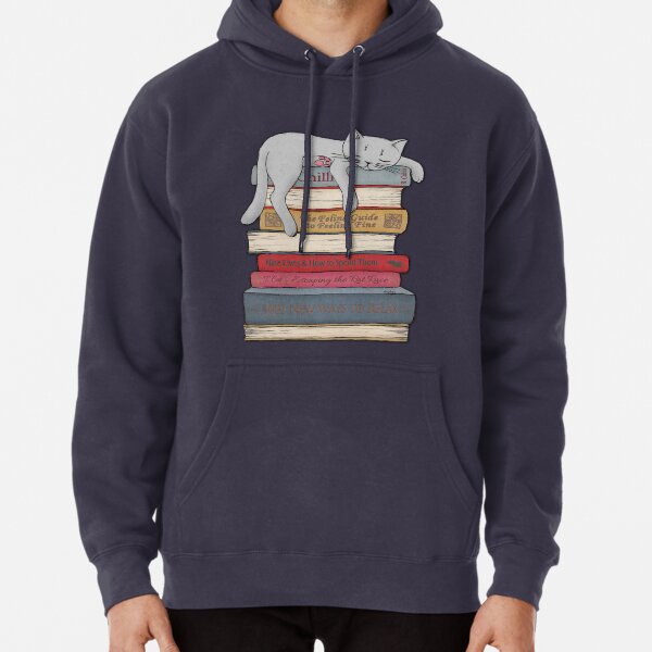 How to Chill Like a Cat Pullover Hoodie