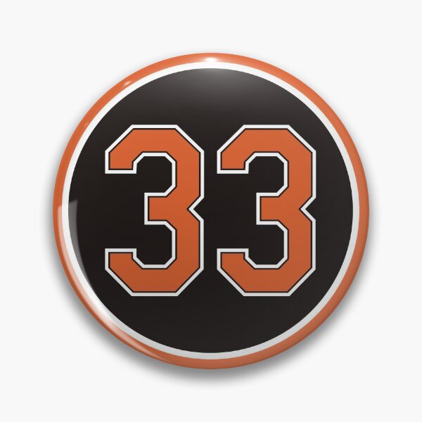 Item preview, Eddie Murray #33 Jersey Number designed and sold by StickBall.