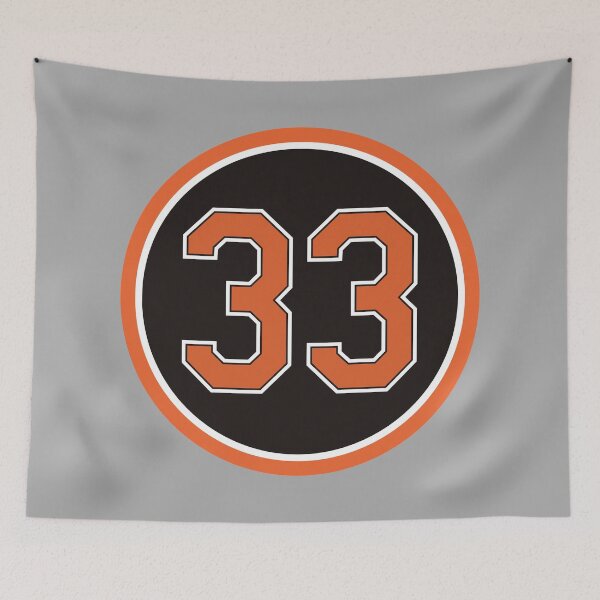 Item preview, Eddie Murray #33 Jersey Number designed and sold by StickBall.