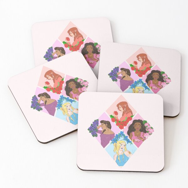 Item preview, Roses/Lotus/Violet/Iris designed and sold by elledubbzart.