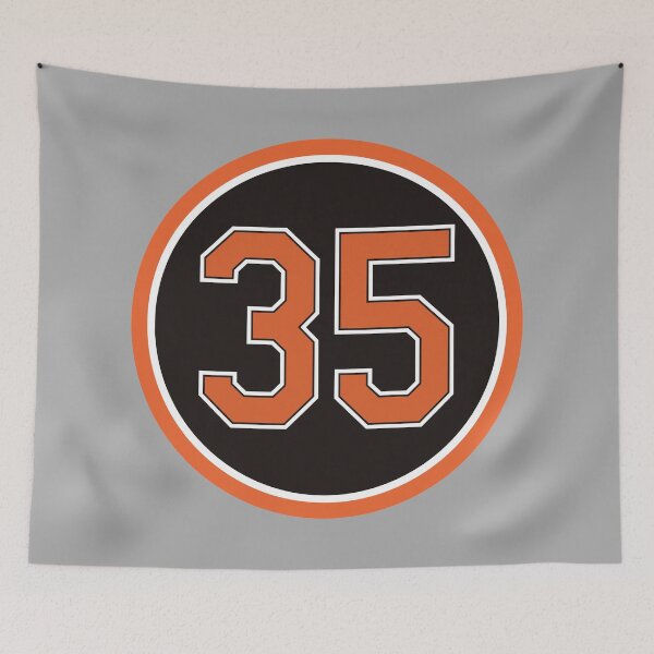 Item preview, Mike Mussina #35 Jersey Number designed and sold by StickBall.