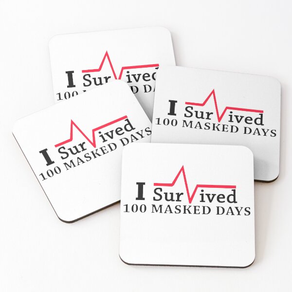 Item preview, I Survived 100 Masked Days designed and sold by JWIZZY.