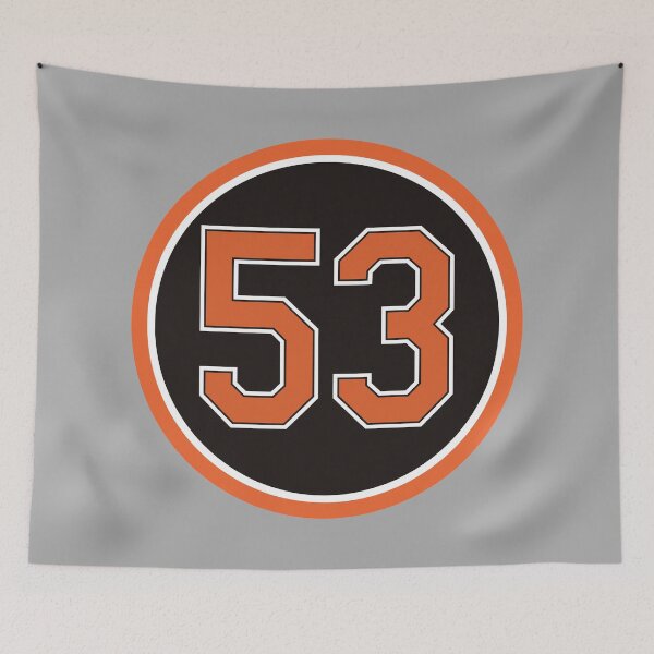 Item preview, Zack Britton #53 Jersey Number designed and sold by StickBall.