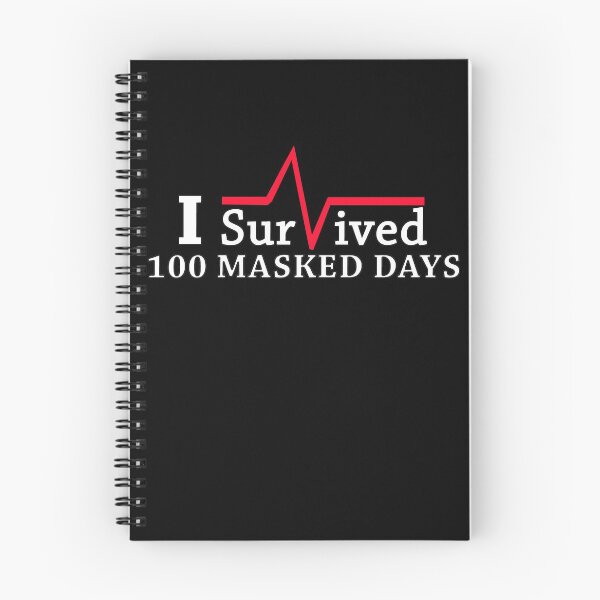 Item preview, I Survived 100 Masked Days designed and sold by JWIZZY.