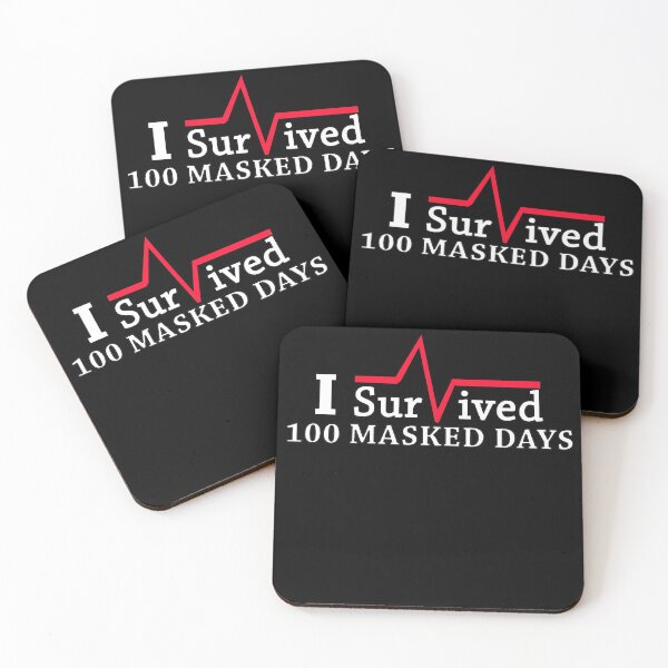 Item preview, I Survived 100 Masked Days designed and sold by JWIZZY.
