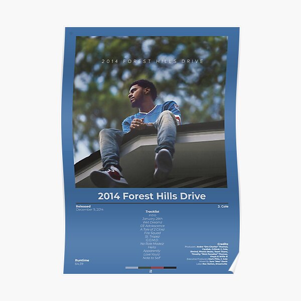 2014 Forest Hills Drive as a coded album template   rJcole