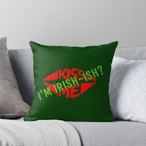Item preview, Kiss Me I'm Irish-ish - Lips designed and sold by TKsTees.