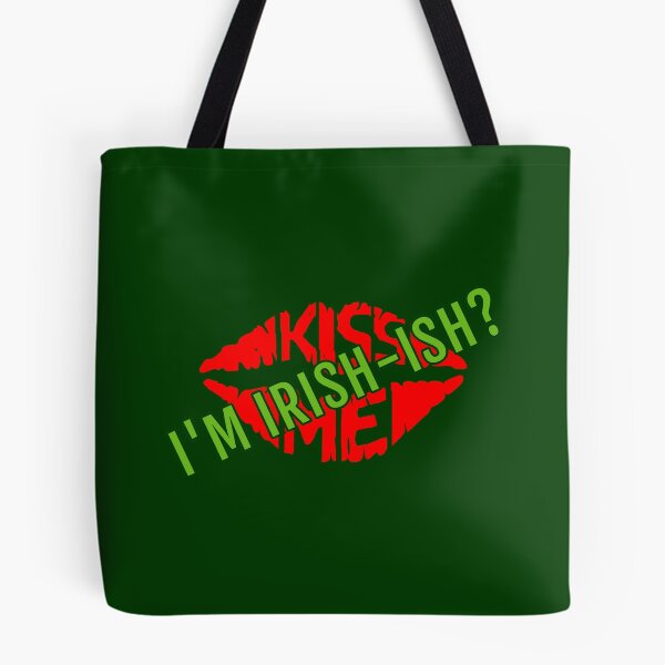 Item preview, Kiss Me I'm Irish-ish - Lips designed and sold by TKsTees.