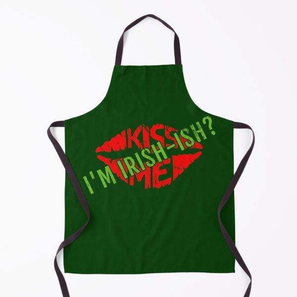 Item preview, Kiss Me I'm Irish-ish - Lips designed and sold by TKsTees.