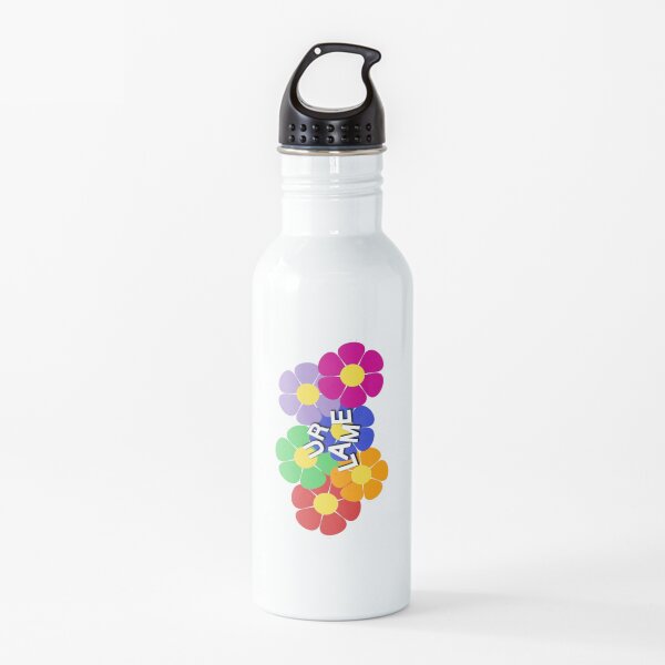 "ur lame" flower Water Bottle