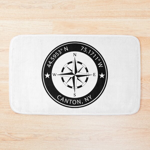 Item preview, Canton, New York Geographical Coordinates designed and sold by TeeOhGraphics.