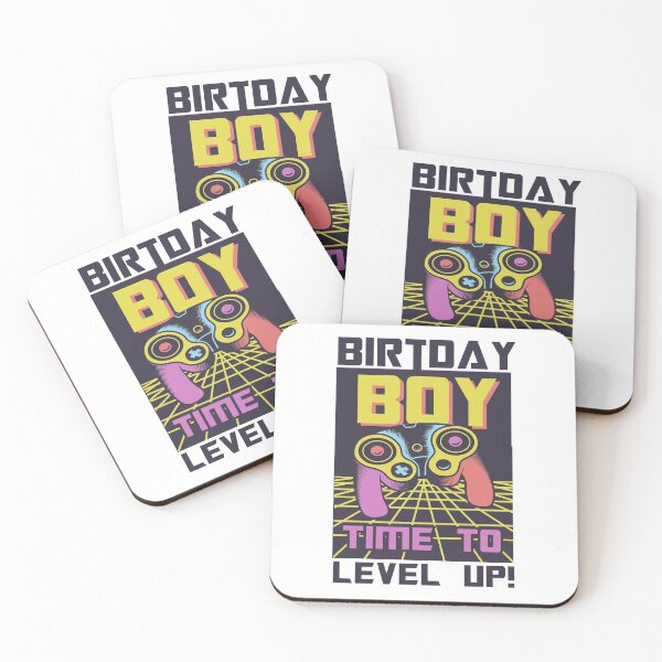 Item preview, Birthday Boy Time to Level Up Video Game Birthday Gift Boys T-Shirt designed and sold by TheFlipRepublic.