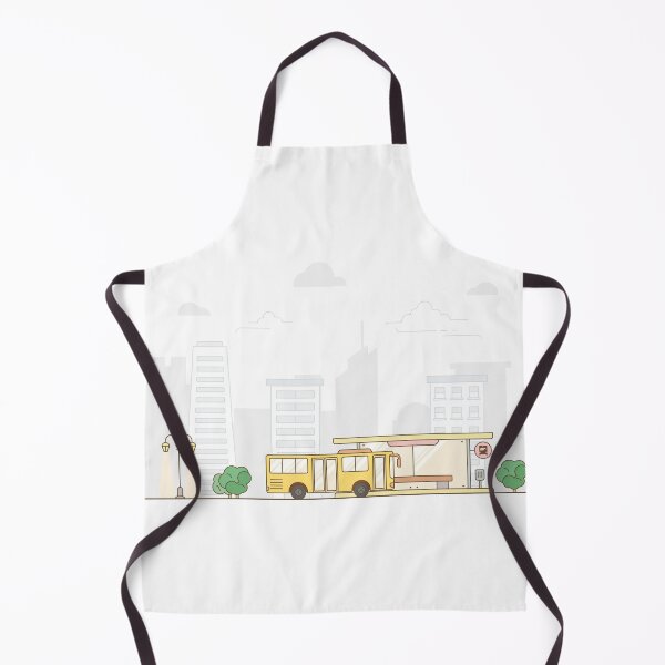 Item preview, city skyline and bus station  designed and sold by Planb StudioDesign.