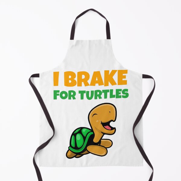 Item preview, I Brake For Turtles designed and sold by Wachi-A.