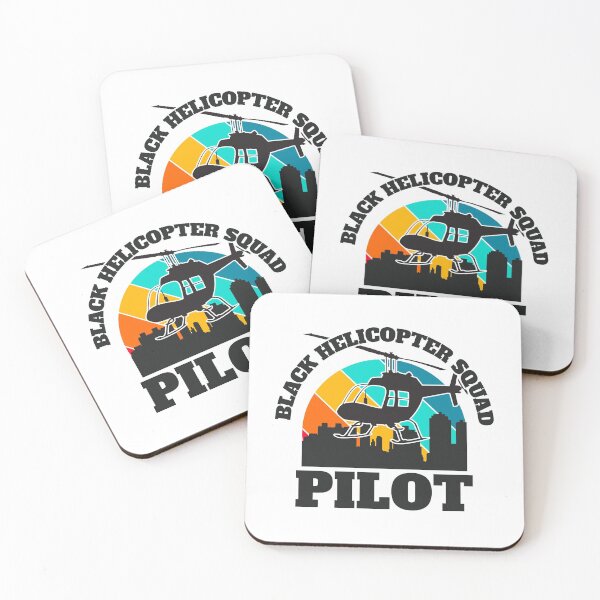 Item preview, Black Helicopter Squad Pilot - Colors designed and sold by Chubuter.