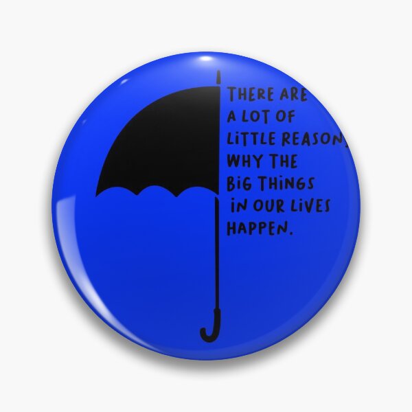 Item preview, There are a lot of little reasons why the big things in our lives happen silhouette in blue designed and sold by CHVRDesing.