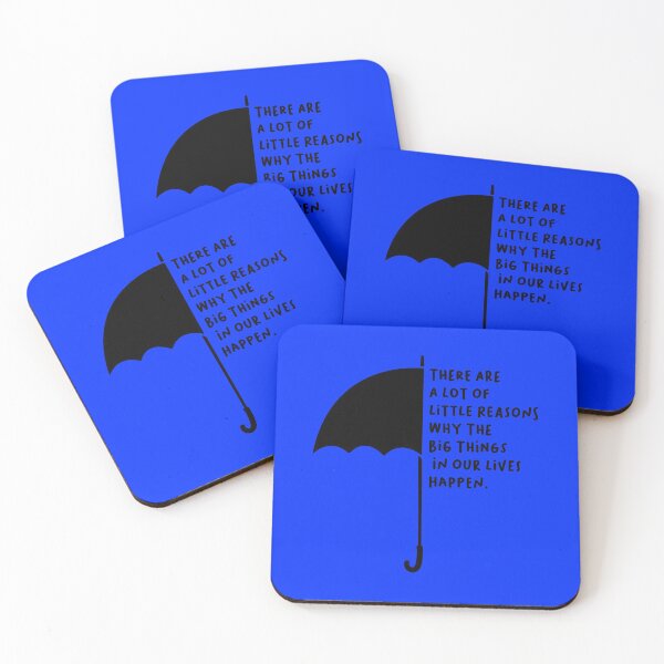 Item preview, There are a lot of little reasons why the big things in our lives happen silhouette in blue designed and sold by CHVRDesing.