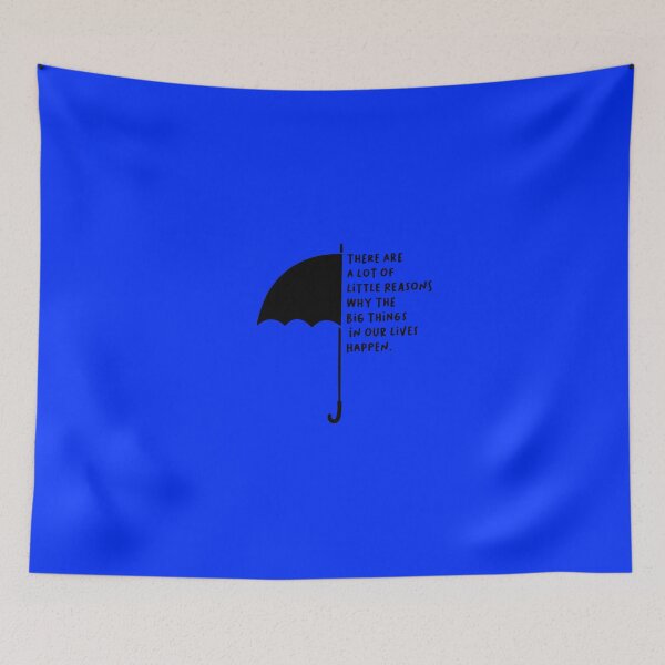 Item preview, There are a lot of little reasons why the big things in our lives happen silhouette in blue designed and sold by CHVRDesing.