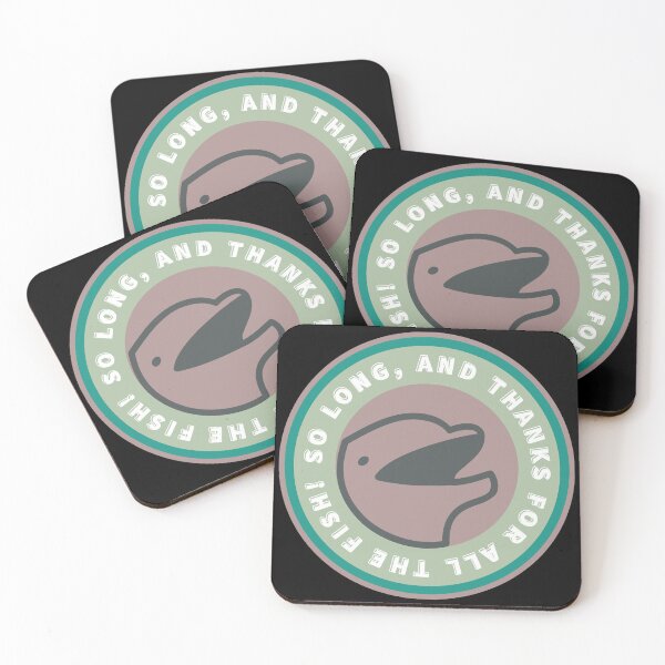 Item preview, So Long and Thanks for all the Fish! designed and sold by Gatosenojados.