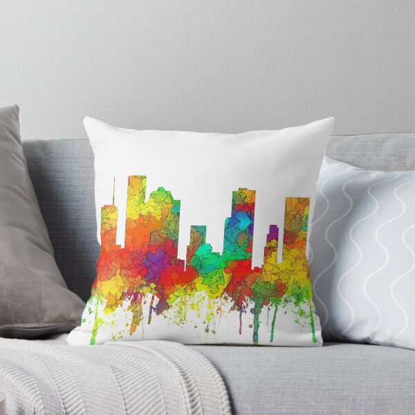 Artikelvorschau, Skyline von Houston, Texas – SG entworfen und verkauft von Marlene Watson-Hall.